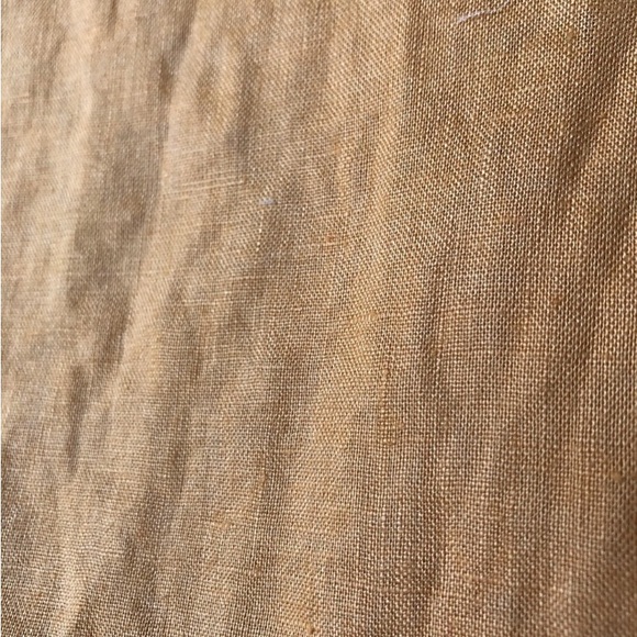 Artisan NY Golden yellow Linen short sleeve boxy tee in size S - Picture 4 of 6